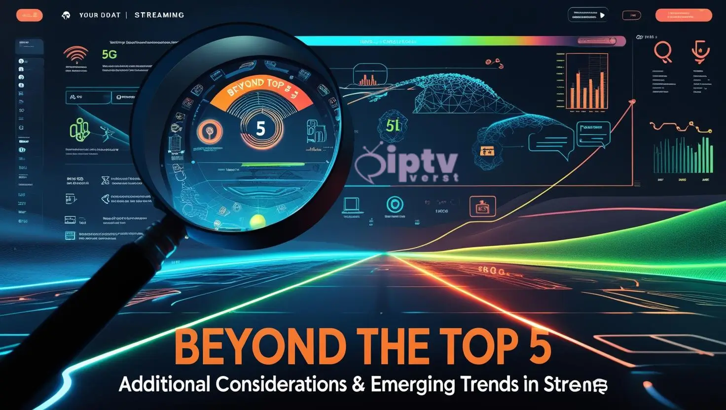 Best IPTV Service Providers 2025: Top 5 You Must Try Now 4 Beyond the Top 5 IPTV