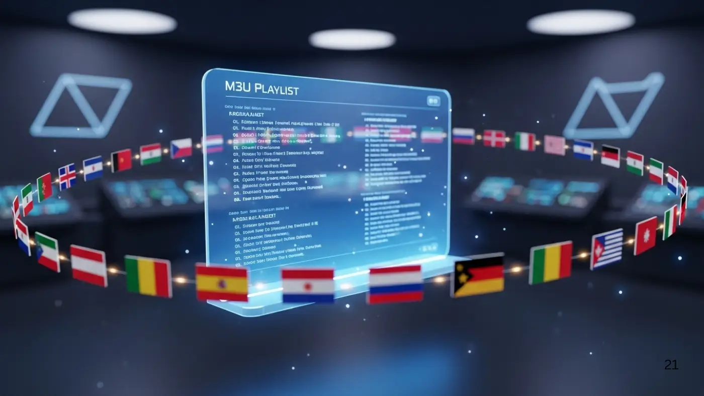 IPTV Playlist M3U Worldwide : 5 Worldwide M3U Playlist Collections 2 IPTV Playlist M3U 2025