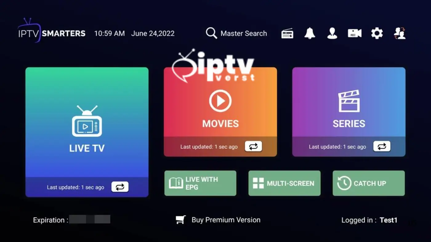 IPTV Smarters Pro Subscription 