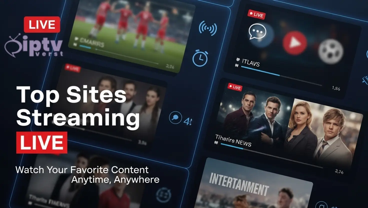 Best IPTV Service Providers 2025: Top 5 You Must Try Now 3 Top Sites Streaming LIVE