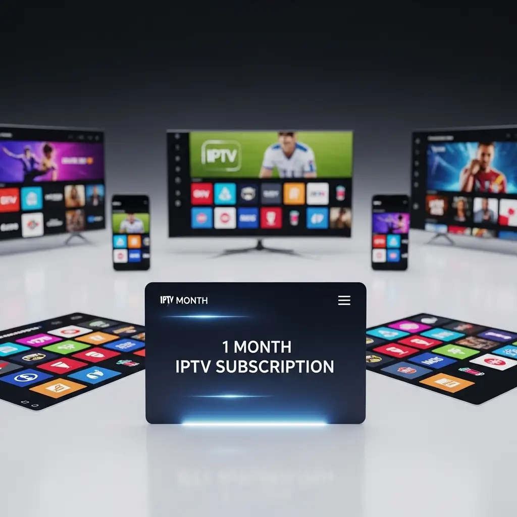 IPTV Subscription 1 MONTH