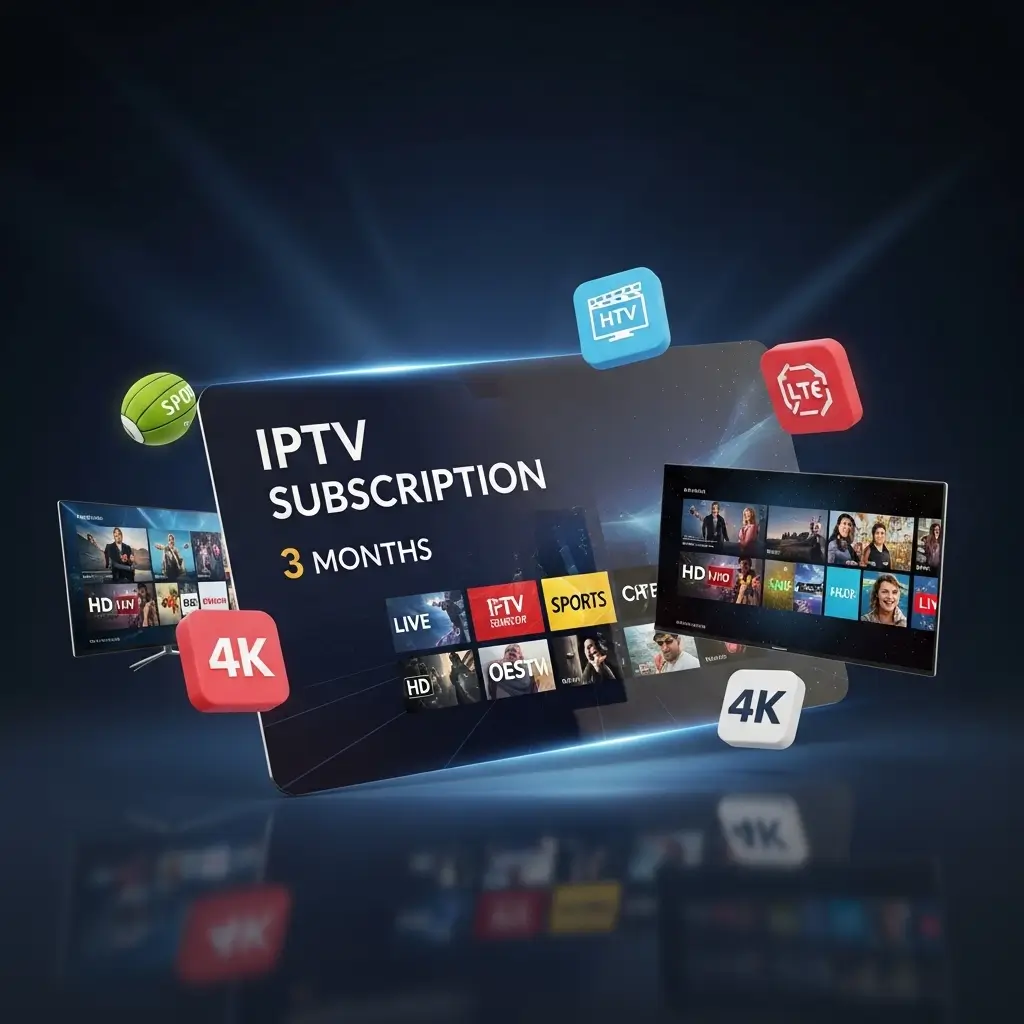 IPTV Subscription 3 MONTHS