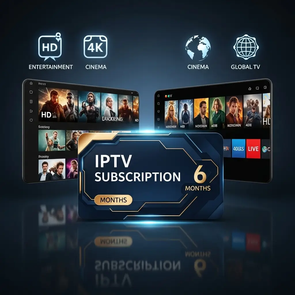 IPTV Subscription 6 MONTHS